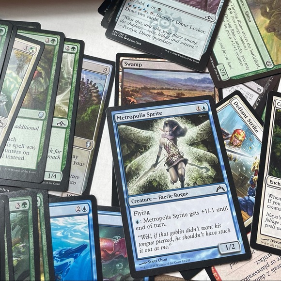 Magic The Gathering Cards MTG 100 Cards per Lot Wizards of the Coast - Picture 4 of 12